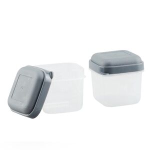 🆕 6-Ct Plastic Snack Containers with Lids
